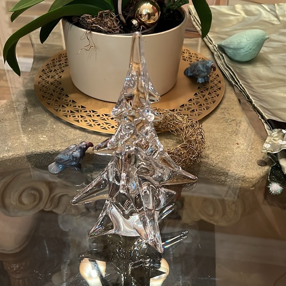 Vintage Sigma Crystal Christmas Tree 10” - Picture 1 of 6
